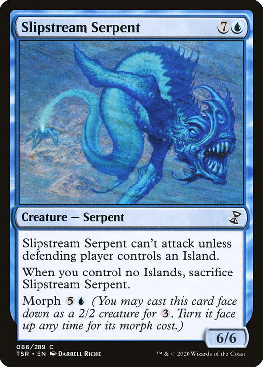 MTG Card Title: Slipstream Serpent TSR/86
