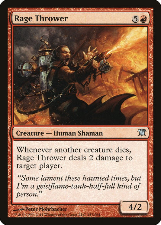 MTG Card Title: Rage Thrower ISD/157