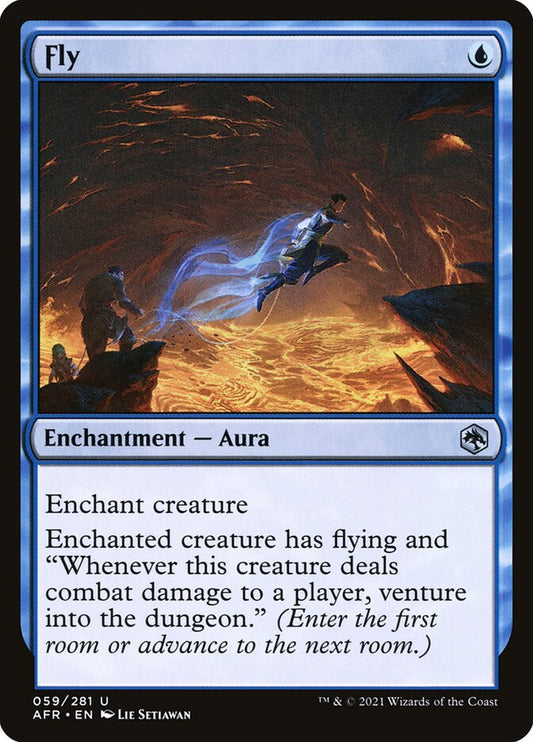 MTG Card Title: Fly AFR/59