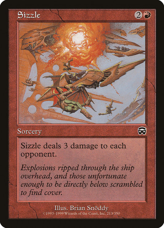 MTG Card Title: Sizzle MMQ/213