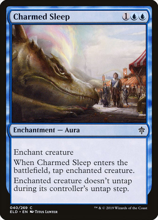 MTG Card Title: Charmed Sleep ELD/40