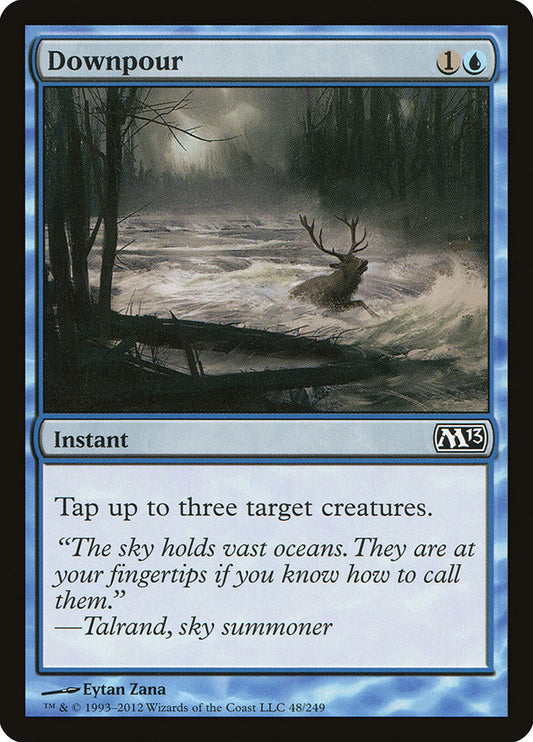 MTG Card Title: Downpour M13/48