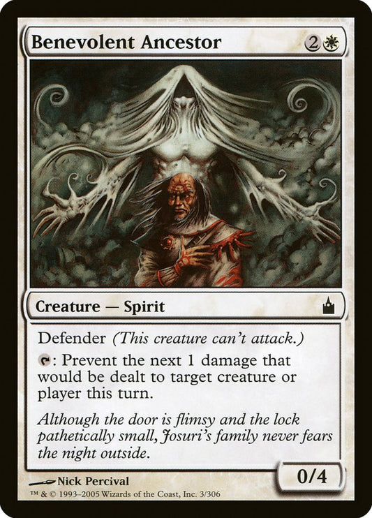 MTG Card Title: Benevolent Ancestor RAV/3