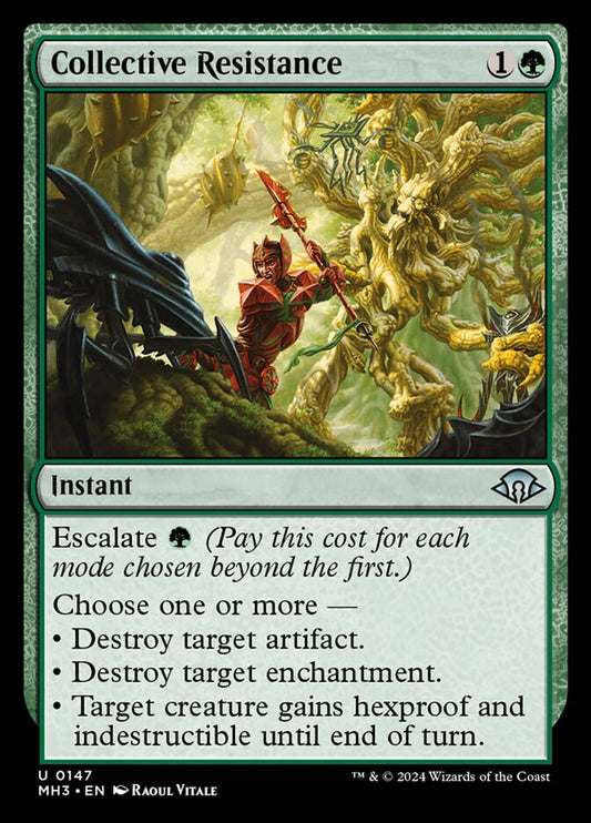 MTG Card Title: Collective Resistance MH3/147