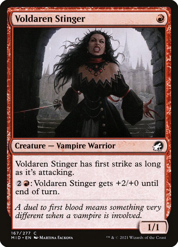 MTG Card Title: Voldaren Stinger MID/167