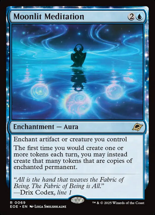 MTG Card Title: Moonlit Meditation EOE/69