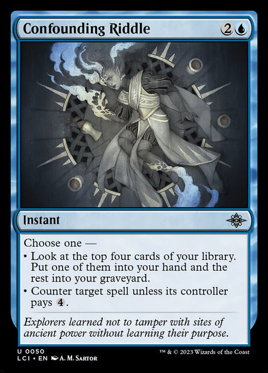 MTG Card Title: Confounding Riddle LCI/50