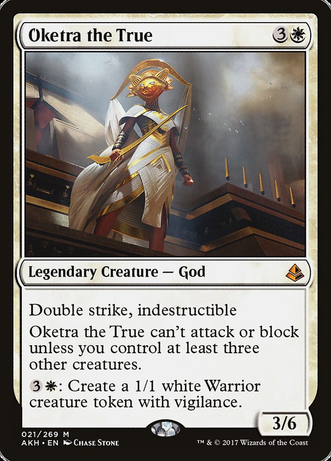 MTG Card Title: Oketra the True AKH/21