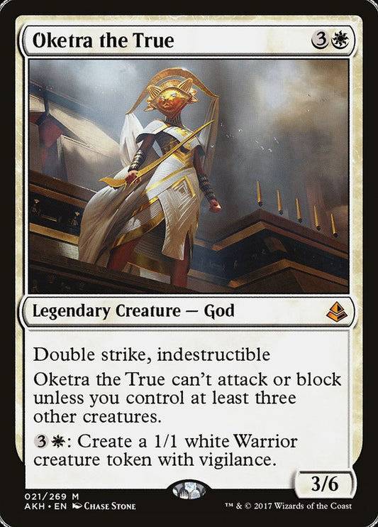 MTG Card Title: Oketra the True AKH/21