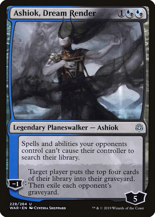 MTG Card Title: Ashiok, Dream Render WAR/228