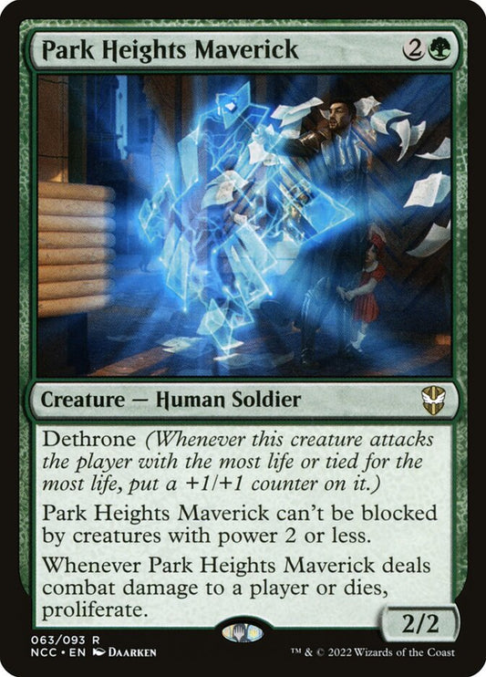 MTG Card Title: Park Heights Maverick NCC/63