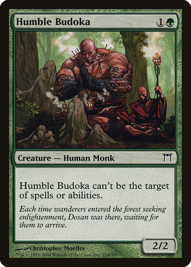 MTG Card Title: Humble Budoka CHK/214