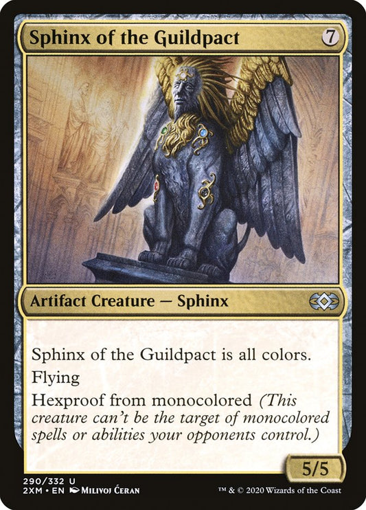 MTG Card Title: Sphinx of the Guildpact 2XM/290