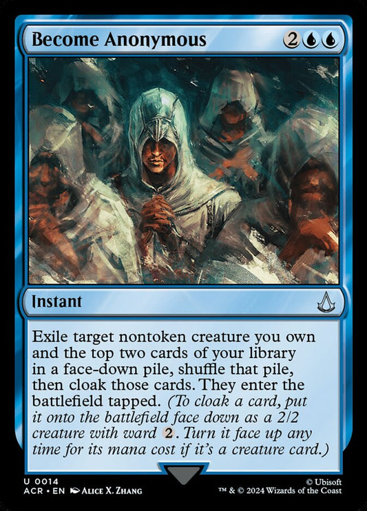 MTG Card Title: Become Anonymous ACR/14