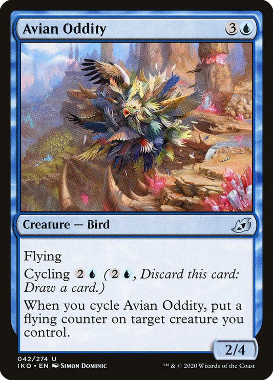 MTG Card Title: Avian Oddity IKO/42