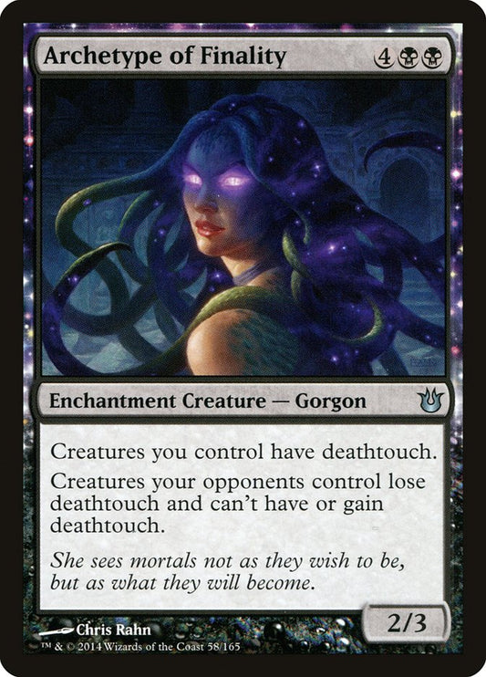 MTG Card Title: Archetype of Finality BNG/58