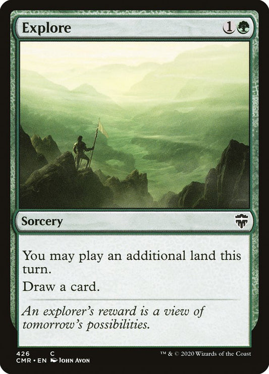 MTG Card Title: Explore CMR/426