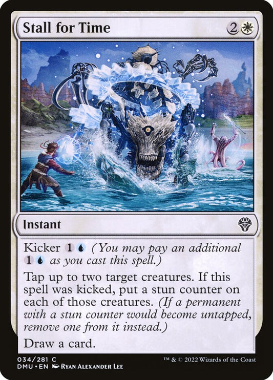 MTG Card Title: Stall for Time DMU/34