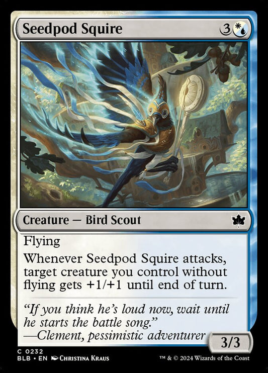 MTG Card Title: Seedpod Squire BLB/232