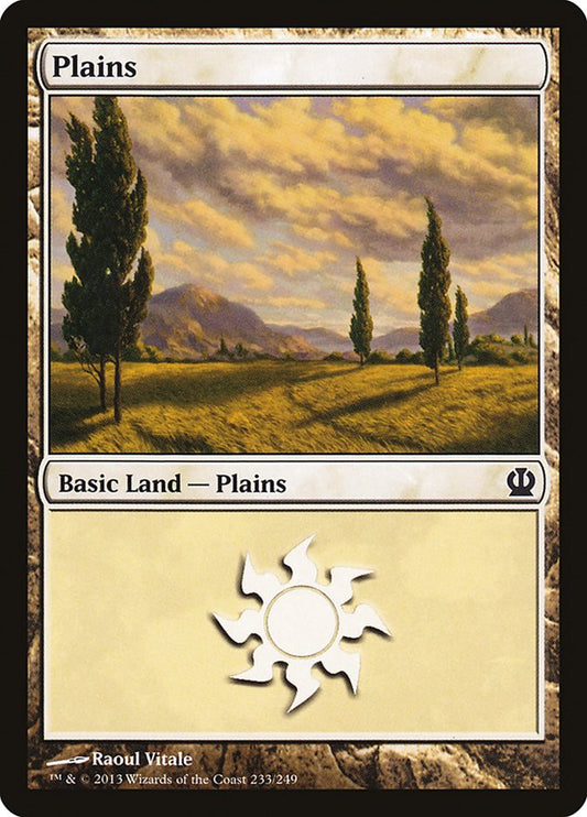 MTG Card Title: Plains THS/233