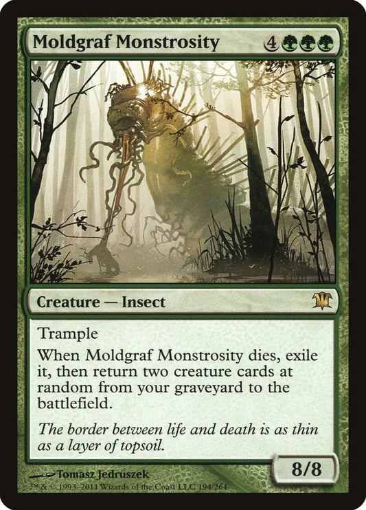MTG Card Title: Moldgraf Monstrosity ISD/194