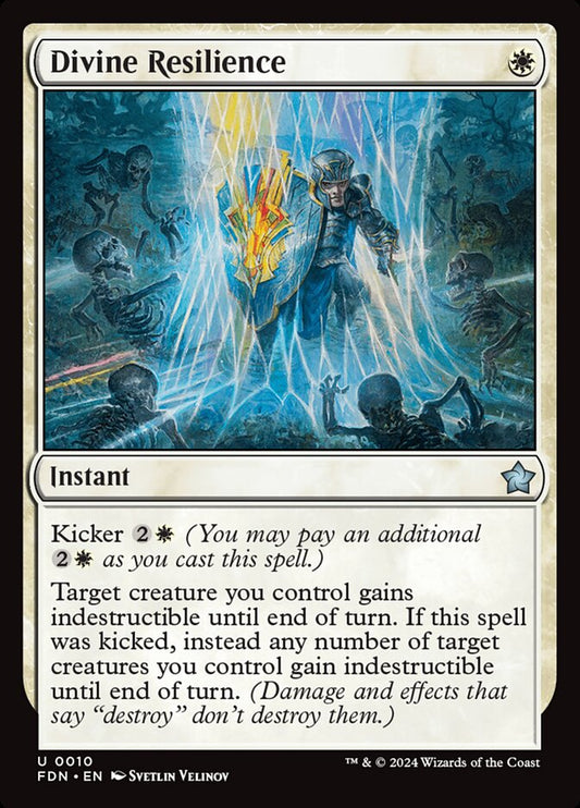 MTG Card Title: Divine Resilience FDN/10