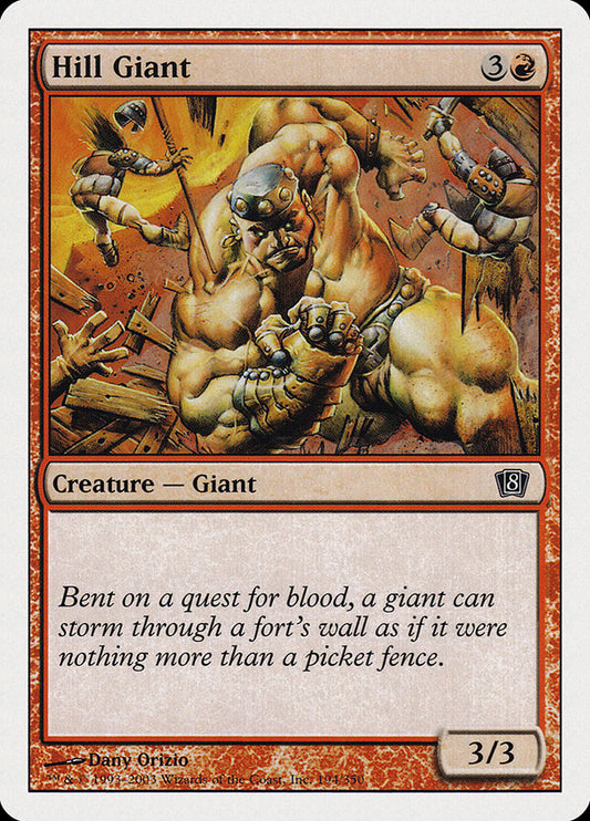 MTG Card Title: Hill Giant 8ED/194