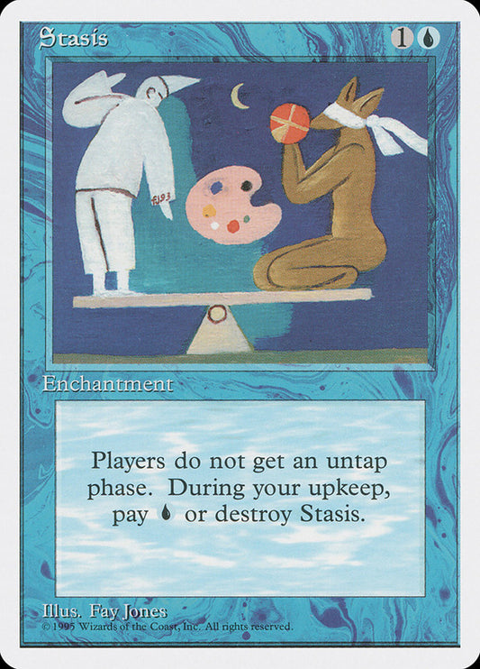 MTG Card Title: Stasis 4ED/104
