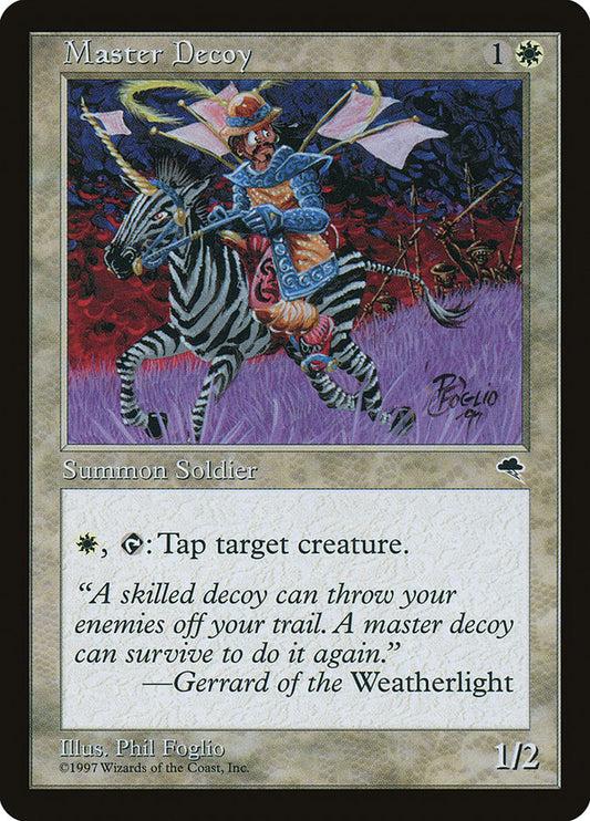 MTG Card Title: Master Decoy TMP/29