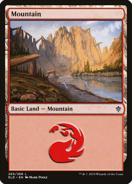 MTG Card Title: Mountain ELD/265