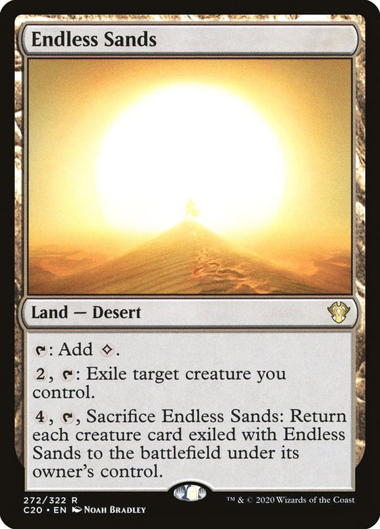 MTG Card Title: Endless Sands C20/272