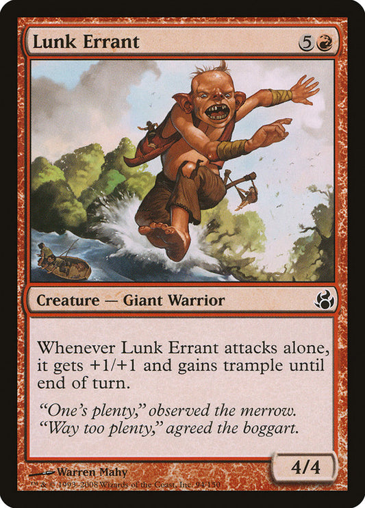 MTG Card Title: Lunk Errant MOR/94