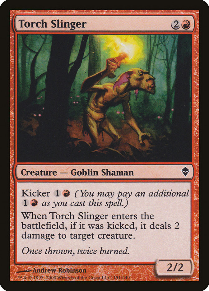 MTG Card Title: Torch Slinger ZEN/151