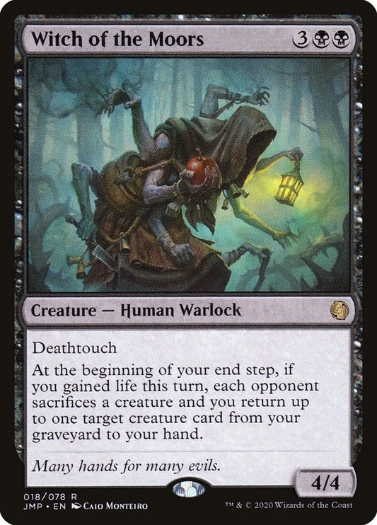 MTG Card Title: Witch of the Moors JMP/18