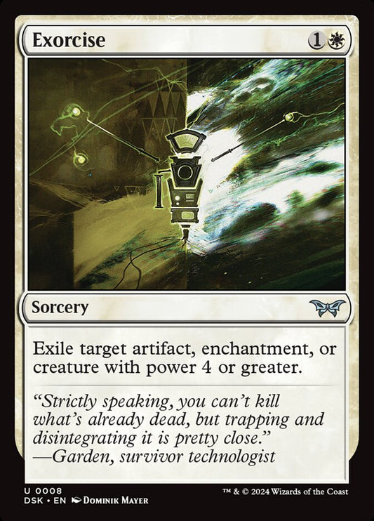 MTG Card Title: Exorcise DSK/8