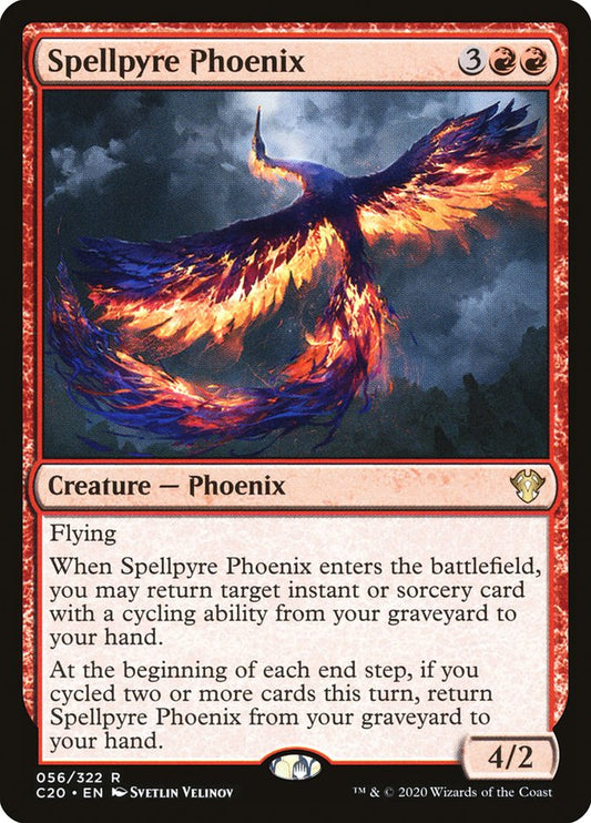 MTG Card Title: Spellpyre Phoenix C20/56