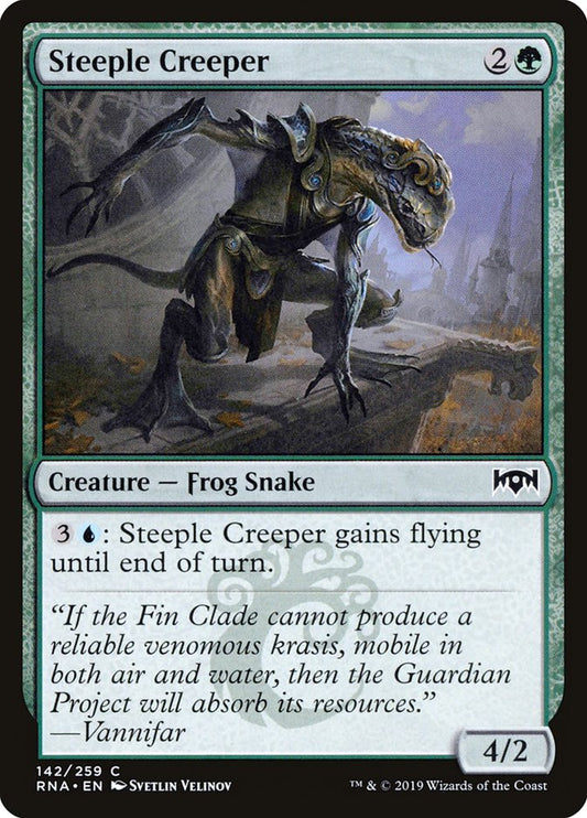 MTG Card Title: Steeple Creeper RNA/142