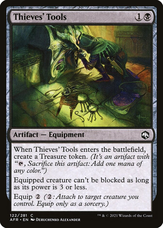MTG Card Title: Thieves' Tools AFR/122