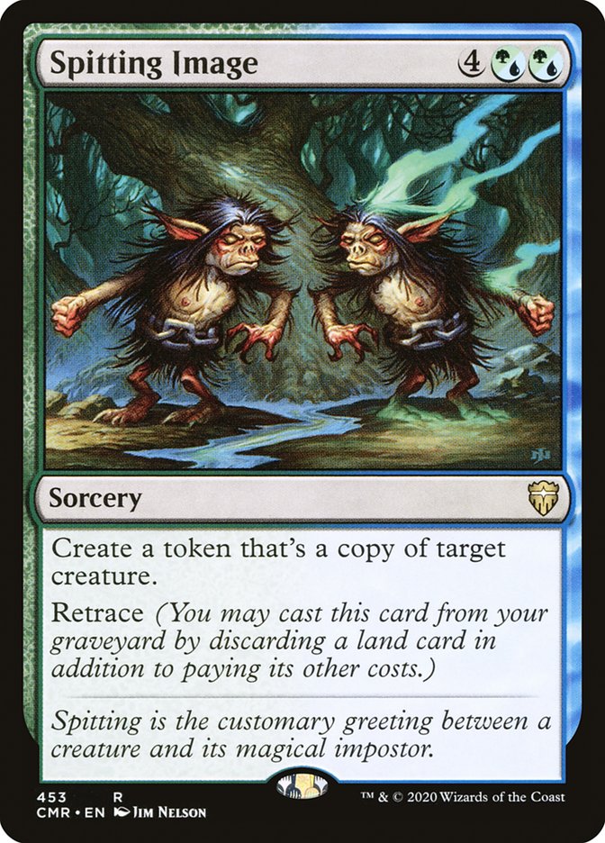 MTG Card Title: Spitting Image CMR/453