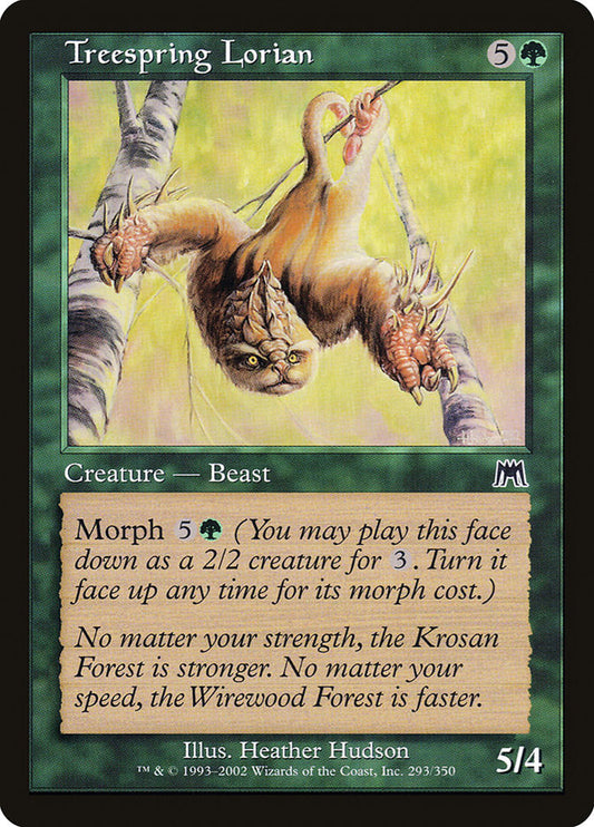 MTG Card Title: Treespring Lorian ONS/293