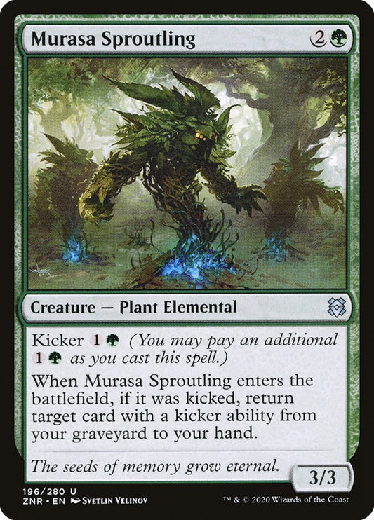 MTG Card Title: Murasa Sproutling ZNR/196