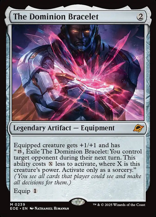 MTG Card Title: The Dominion Bracelet EOE/239
