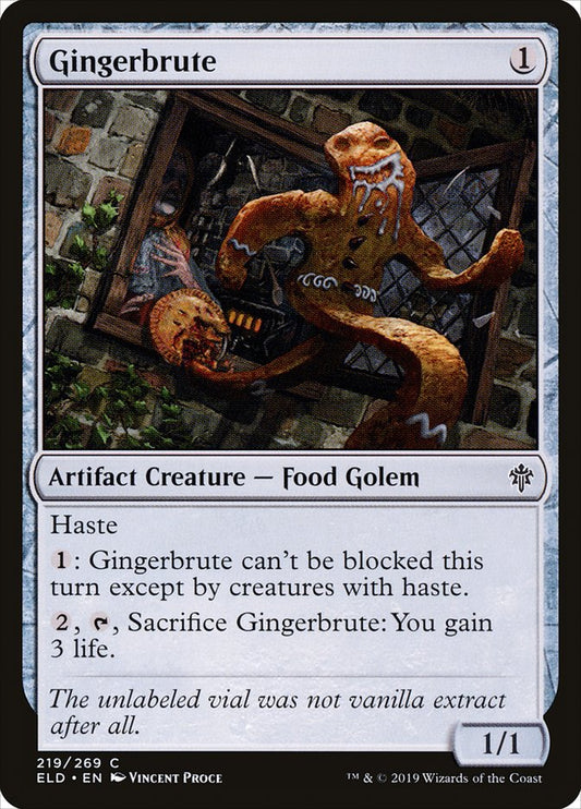 MTG Card Title: Gingerbrute ELD/219