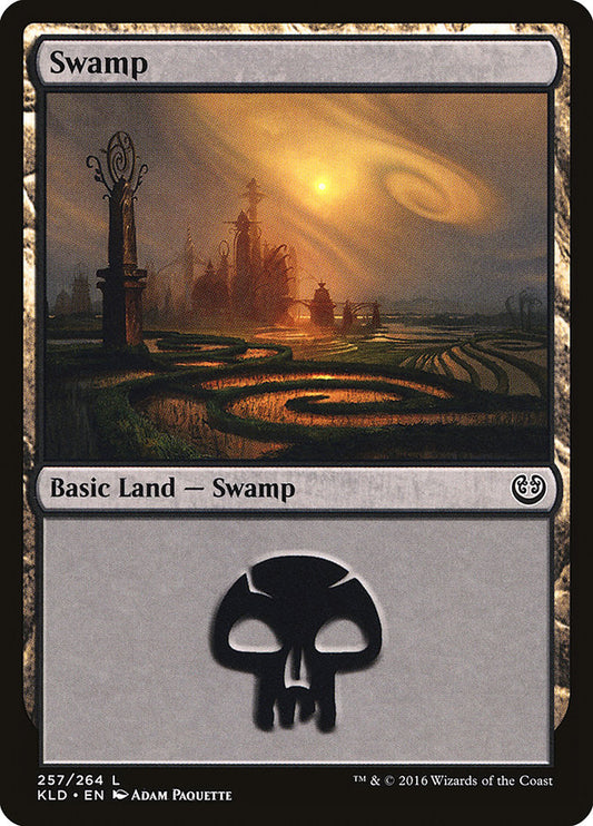 MTG Card Title: Swamp KLD/257