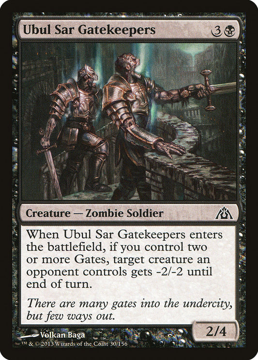 MTG Card Title: Ubul Sar Gatekeepers DGM/30