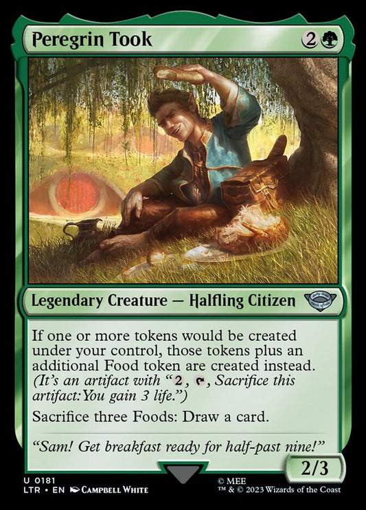 MTG Card Title: Peregrin Took LTR/181