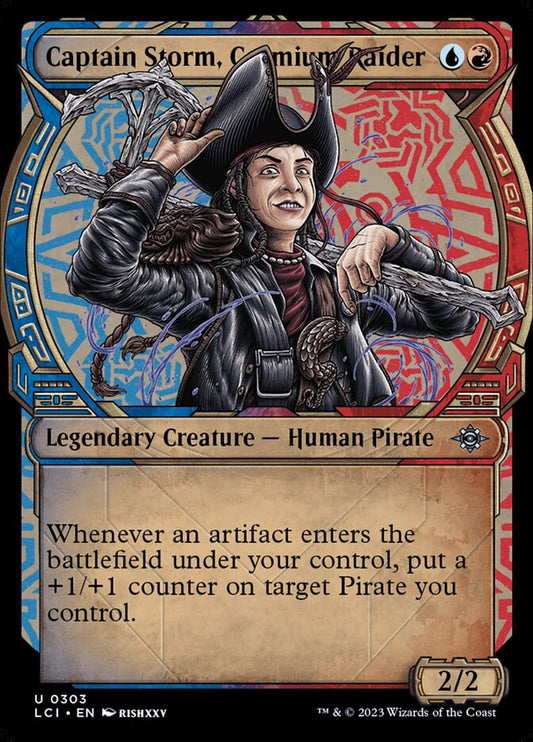 MTG Card Title: Captain Storm, Cosmium Raider LCI/303