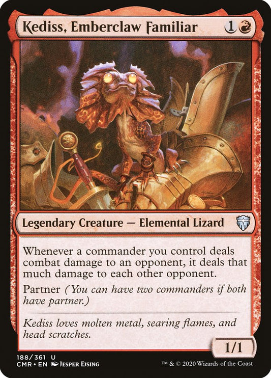 MTG Card Title: Kediss, Emberclaw Familiar CMR/188