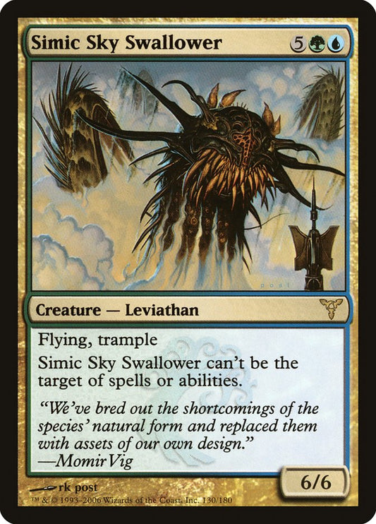 MTG Card Title: Simic Sky Swallower DIS/130