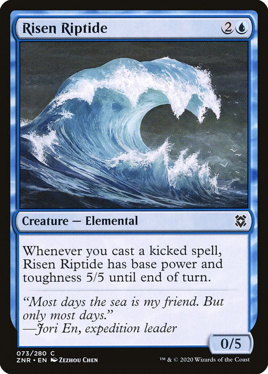 MTG Card Title: Risen Riptide ZNR/73